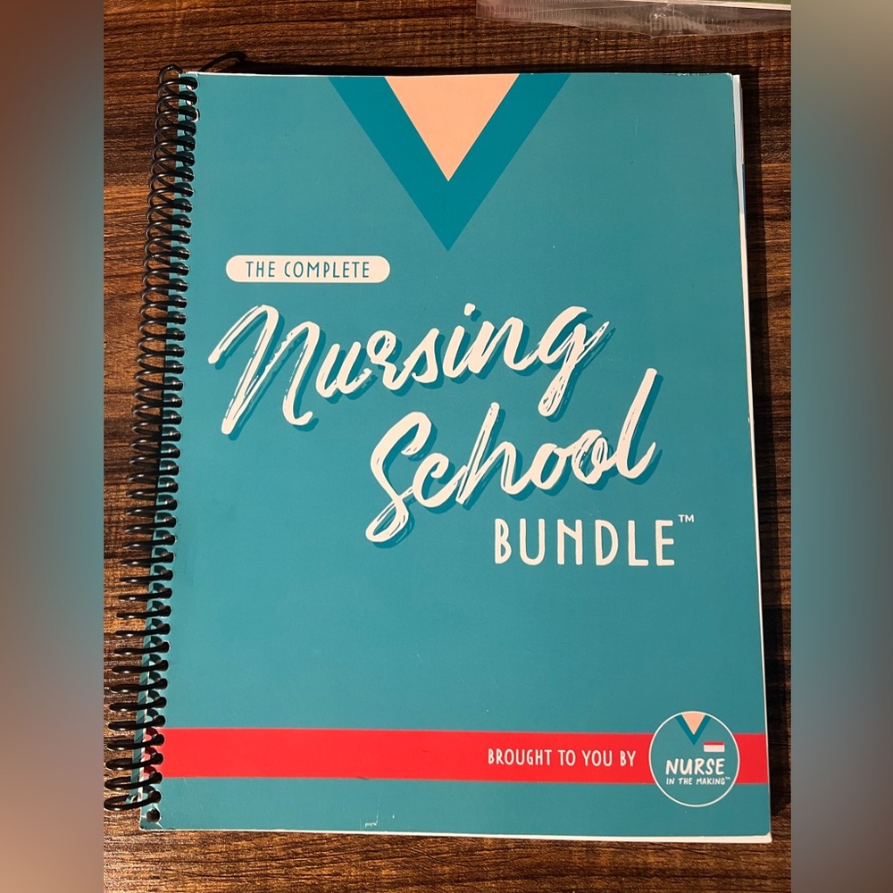 Nursing school bundle book Never used